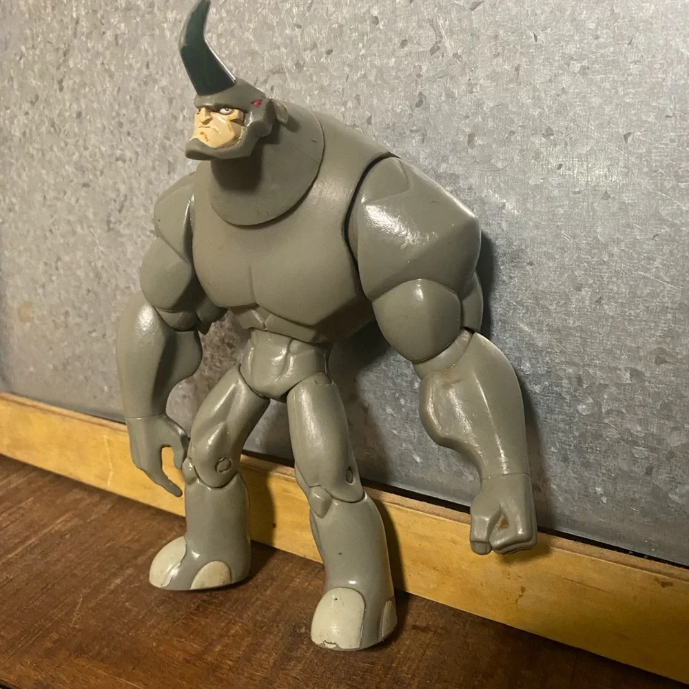Rare 2008 Rhino Marvel Spectacular Spider-Man Animated Series Hasbro Figure - Picture 1 of 7